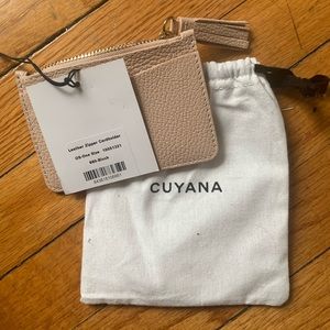Cuyana Blush Zipper Cardholder - NWT